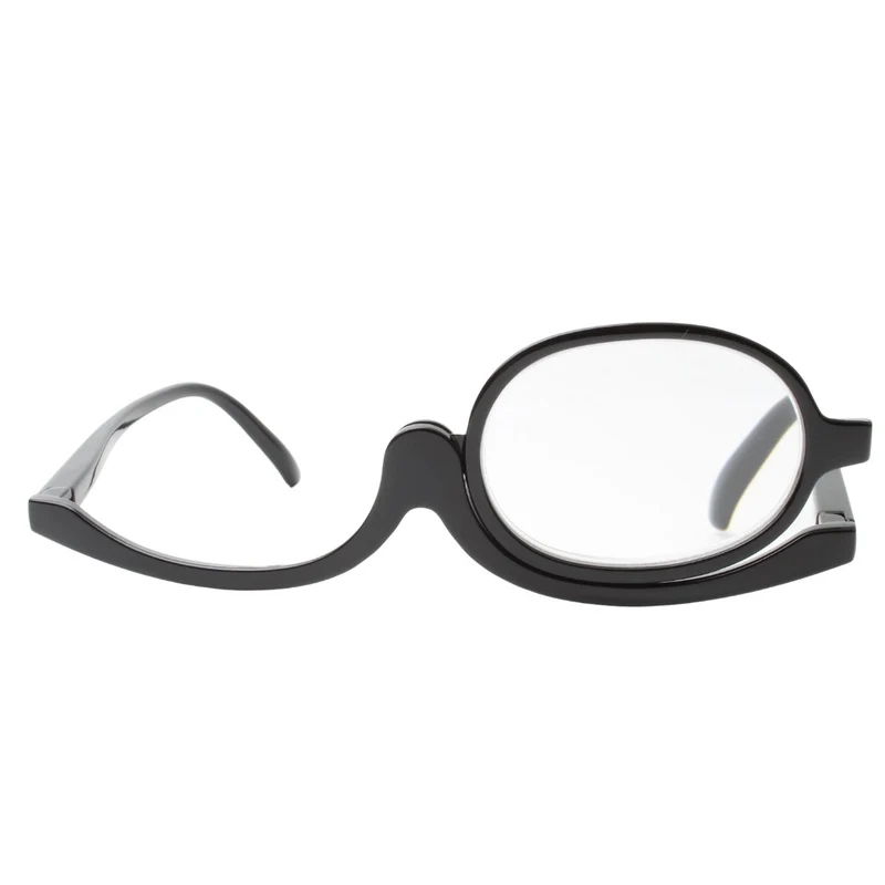 Make-up Brille mit schwenkbarer Linse | präzises Schminken trotz Sehschwäche | ultraleicht 16,6 g | freie Hände