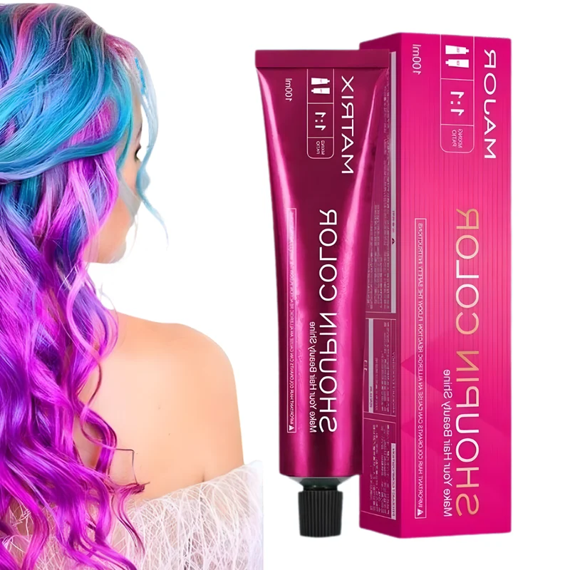 Farbshampoo 200 ml für leuchtende Haarfarbe | temporäre Tönung in 1 Wäsche | mit Arganöl | ohne Ammoniak, Parabene, Sulfate