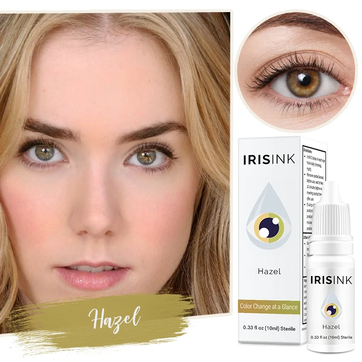 Iris-Farbwechsler Augentropfen mit Farb-Effekt | Befeuchtend & erfrischend | Vegan, ohne Parabene, kompakt