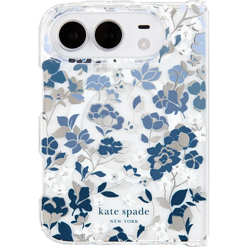Kate Spade Magsafe Case for iPhone Duo (Flowerbed Blue)