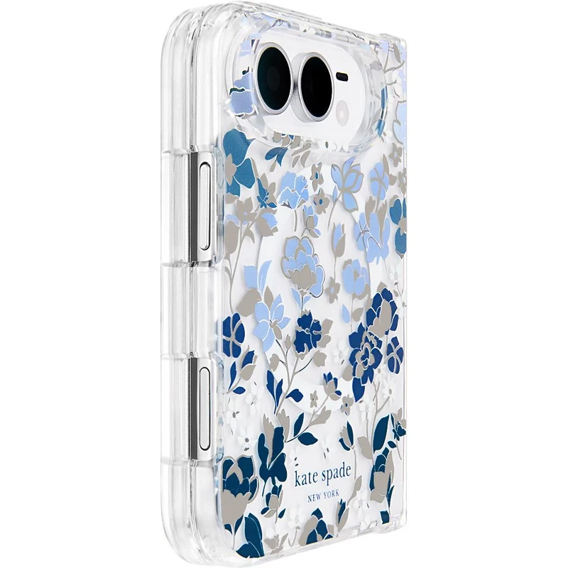 Kate Spade Magsafe Case for iPhone Duo (Flowerbed Blue)