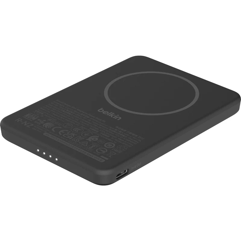 Belkin BoostCharge Slim 5K Magnetic Power Bank (Black)
