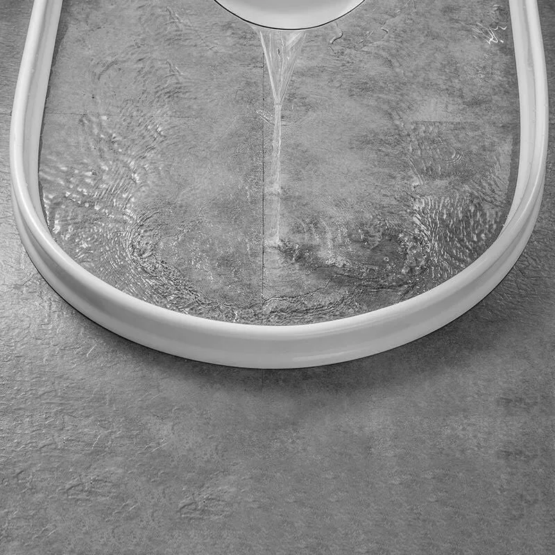Silikon Abdichtstreifen selbstklebend 1–4 m | Wasser- & schimmelresistent | Flexibel 360° biegbar | Für Bad & Küche