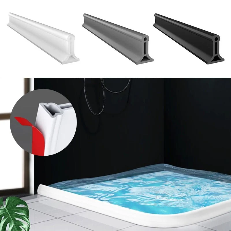 Silikon Abdichtstreifen selbstklebend 1–4 m | Wasser- & schimmelresistent | Flexibel 360° biegbar | Für Bad & Küche