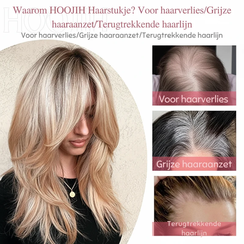 Damen Perücke lang gestuft & wellig | Hitzebeständige Kunstfaser, natürliches Volumen | 55–60 cm, atmungsaktiv & verstellbar