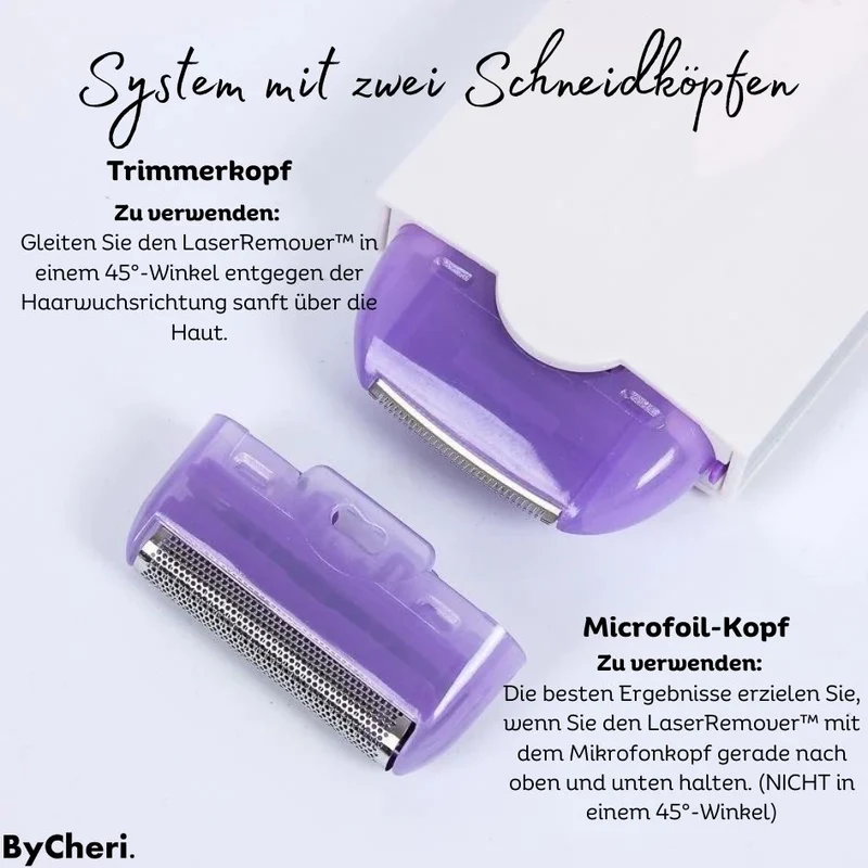 ElektrisElektrischer Haarentferner mit Mikro-Oszillation & Infrarotlicht | Trocken/Nass, Edelstahlklinge | USB-ladbar, LED, 2h Ladezeitcher Haarentferner ZapIt | Mikro-Oszillation & Infrarotlicht | Schmerzfreie Rasur | USB-Ladung