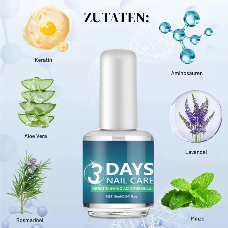 Nagelöl für Sofort-Glanz ohne Lack | Pflegt Nägel & Nagelhaut intensiv | Schnell einziehend & pflanzenbasiert | 2× 16 ml