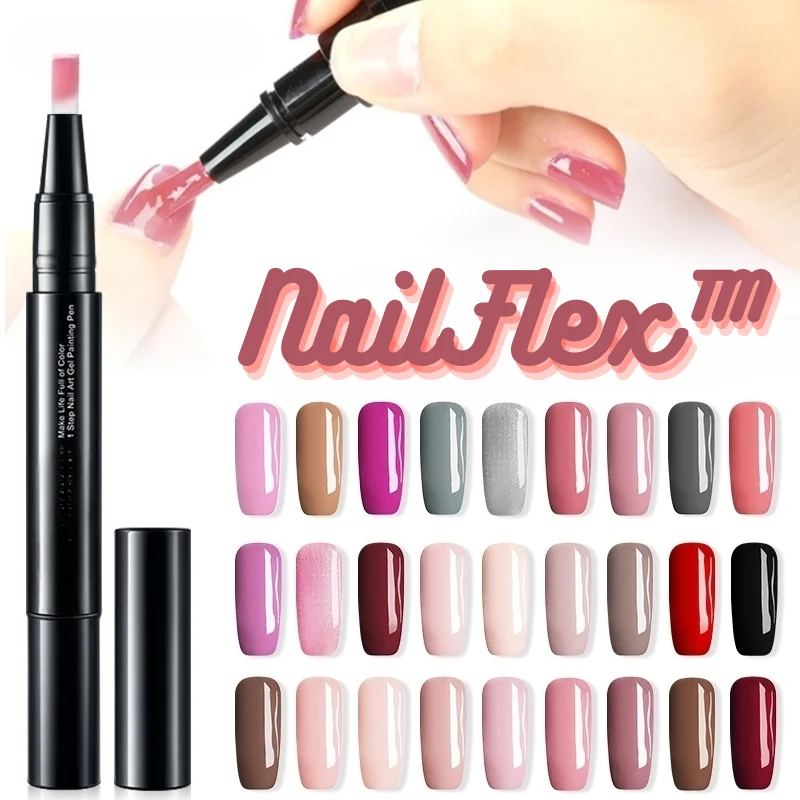 Gel Nagelstift Set für Nail Art | präzise Nagelzeichnung & kreative Designs | langanhaltende Farben für DIY Maniküre | NagelZauber