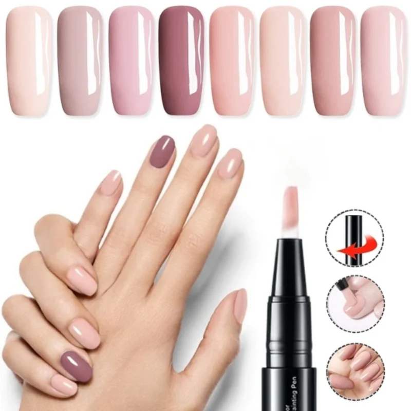 Gel Nagelstift Set für Nail Art | präzise Nagelzeichnung & kreative Designs | langanhaltende Farben für DIY Maniküre | NagelZauber