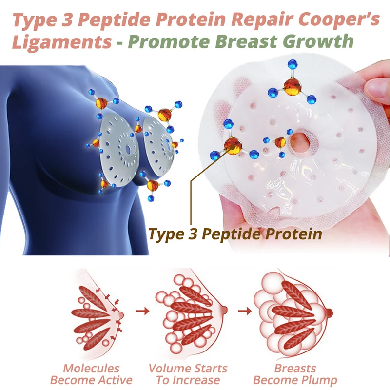 Hautpflege Pflaster Dekolleté | feuchtigkeitsspendende Hydrogel Pads | selbstklebende Hautpflege für glatte & gepflegte Haut
