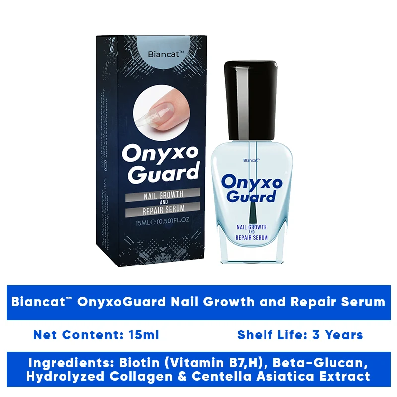 Nagelserum für Nagelwachstum & Reparatur | stärkende Nagelpflege mit Biotin & Feuchtigkeit | für brüchige Nägel & Nagelpflege zuhause