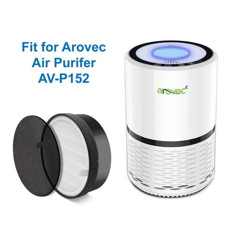AROVEC Air Purifier Replacement Filter for AV-P152, Genuine (4 Pack)