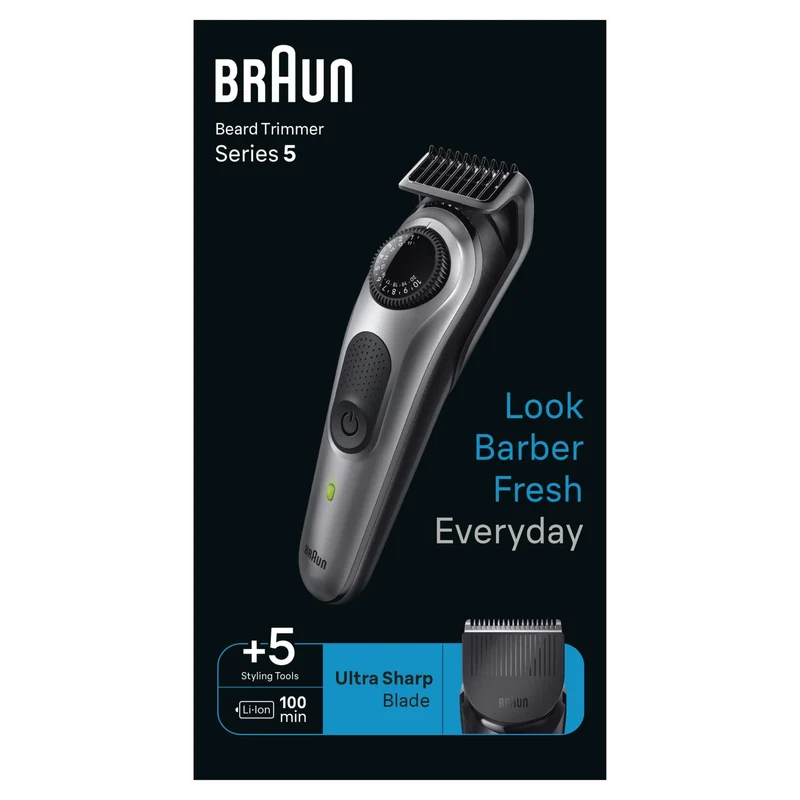 Braun BT5440 Beard Trimmer 5 (Grey)