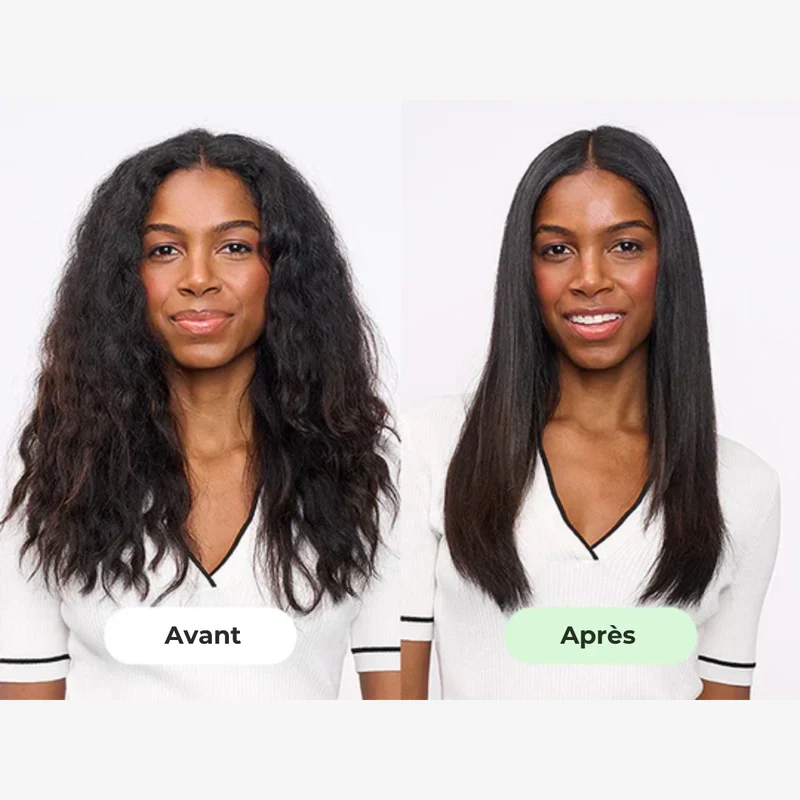 Dampf-Glättungsbürste gegen Frizz | Aufheizen unter 30 Sek. | 3-in-1 Styling & Pflege