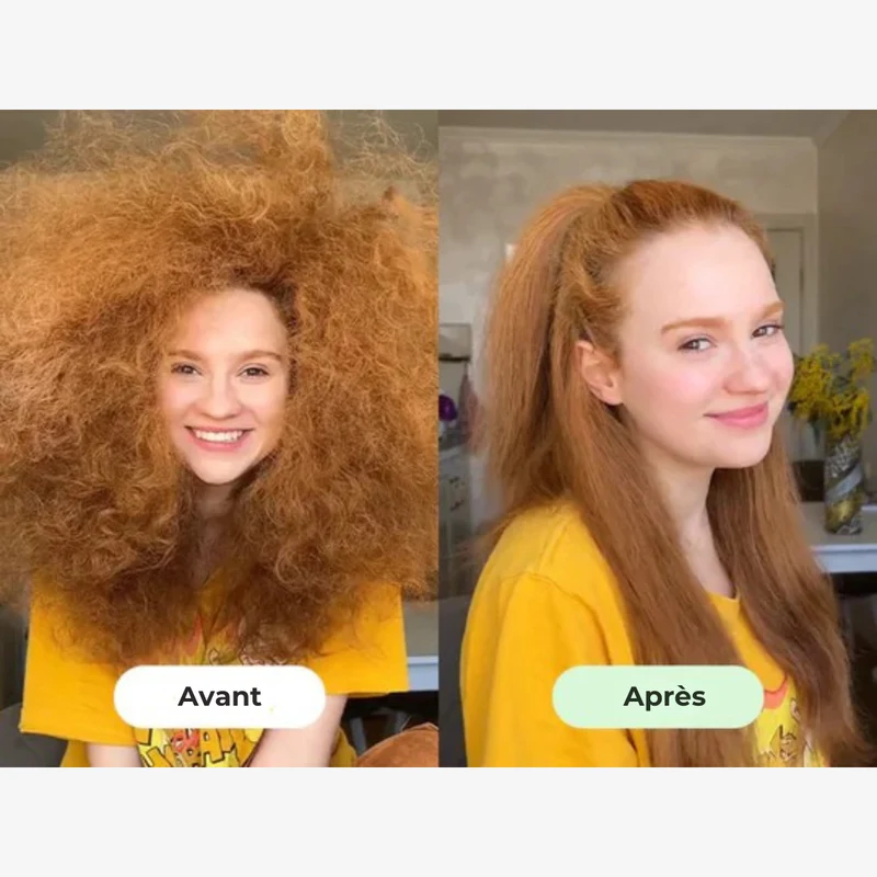 Dampf-Glättungsbürste gegen Frizz | Aufheizen unter 30 Sek. | 3-in-1 Styling & Pflege