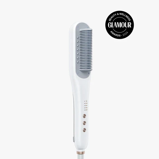 Dampf-Glättungsbürste gegen Frizz | Aufheizen unter 30 Sek. | 3-in-1 Styling & Pflege