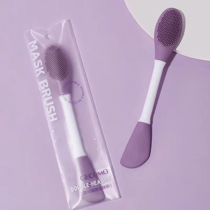 Silikon-Maskenpinsel für Gesichtsmasken | 2-seitiges Auftragen & sanftes Peeling | Hygienisch & leicht zu reinigen | Ohne Kleckern