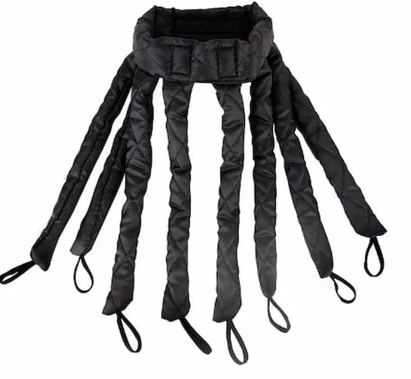 Heatless Locken-Set | Weiches Satin-Lockenband mit Scrunchies | Locken ohne Hitze | Für die Nacht & den Tag