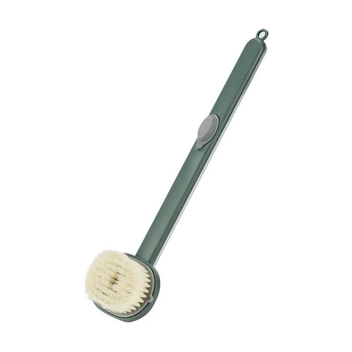 Rückenbürste mit 36 cm Griff + 1000+ Ultraweichborsten | Duschgel-Fach im Griff | Schnelltrocknend, hygienisch | RevitaBack