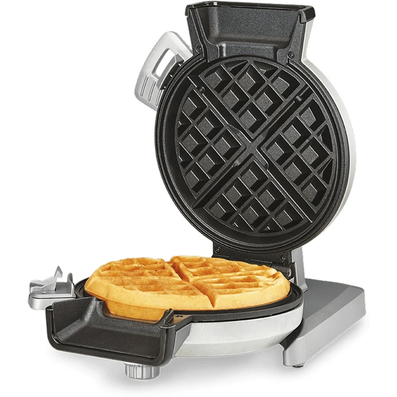 Cuisinart Vertical Electric Waffle Maker with 5 Settings - Stainless Steel