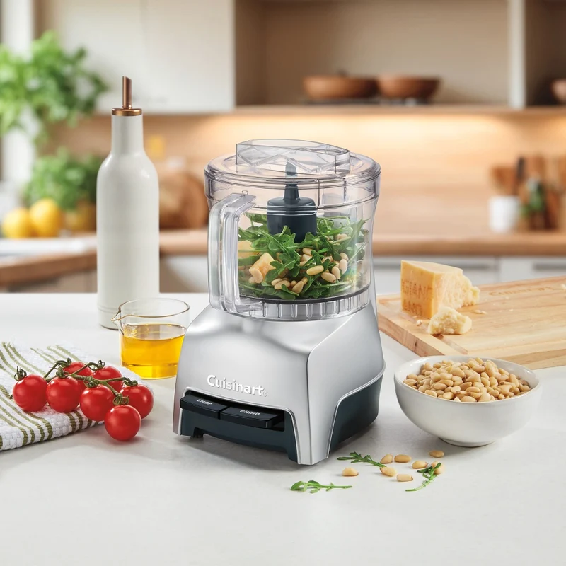Cuisinart Pixie 3-Cup Compact Chopper Stainless Steel Blade 0.7L Silver