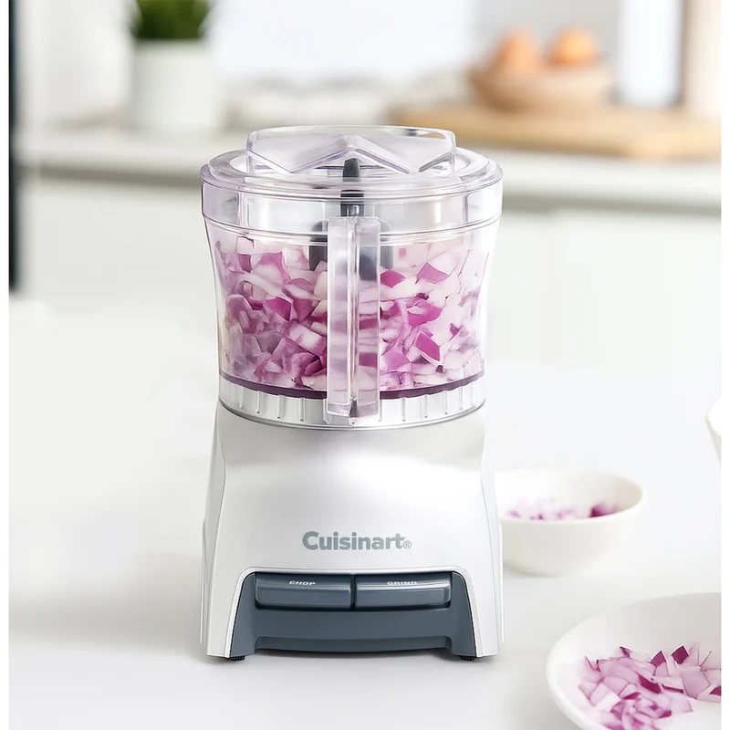 Cuisinart Pixie 3-Cup Compact Chopper Stainless Steel Blade 0.7L Silver