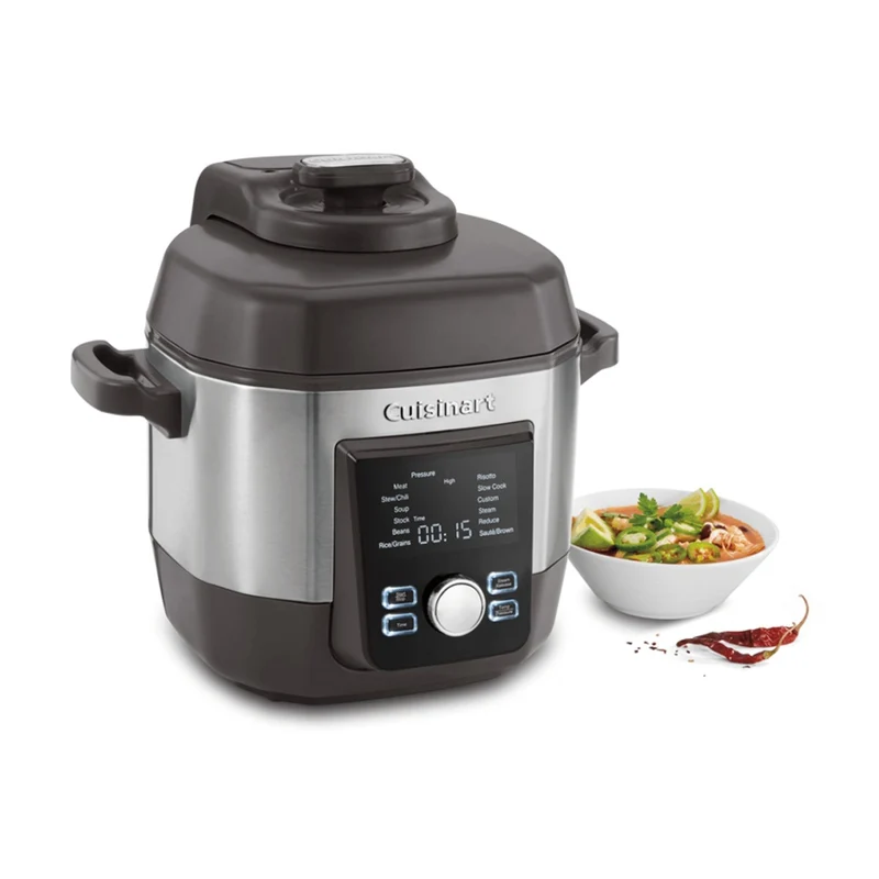 Cuisinart Meal Maker Electric High Pressure Multi-Cooker 5.7L - Stainless Steel