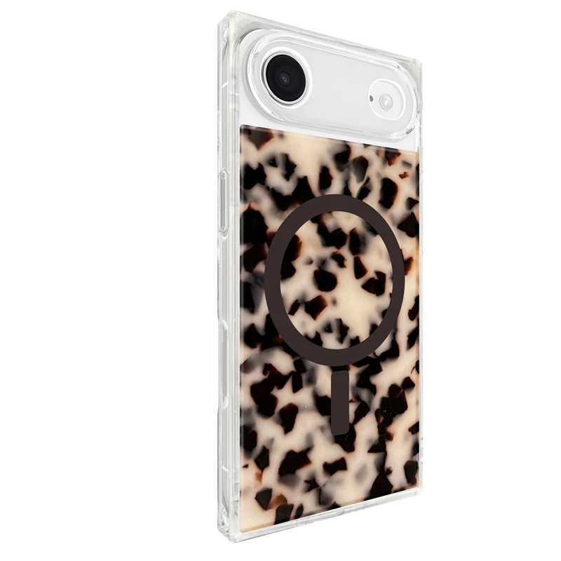 Flaunt Square Blonde Tortoise Shell for iPhone Air