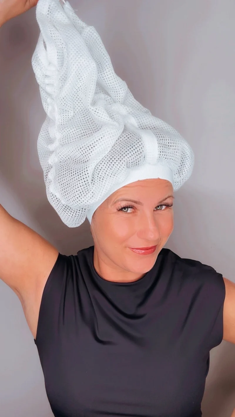 PloppHaube Sanftes Locken-Trocknen