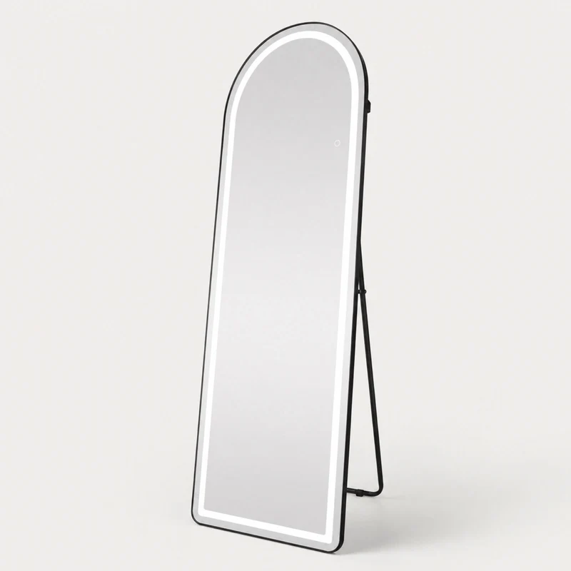 Lenoxx Full-Length Hanging Mirror 160x50cm with LED Lights, Touch Control, USB & Type-C Output