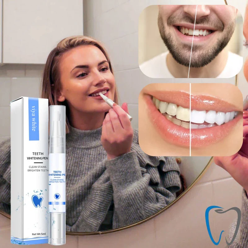 Zahnaufhellungsstift | Präziser Whitening-Stift für die tägliche Zahnpflege