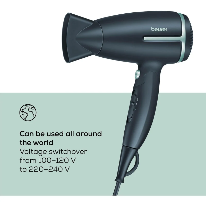 Beurer HC25BG Limited Edition Travel Hair Dryer