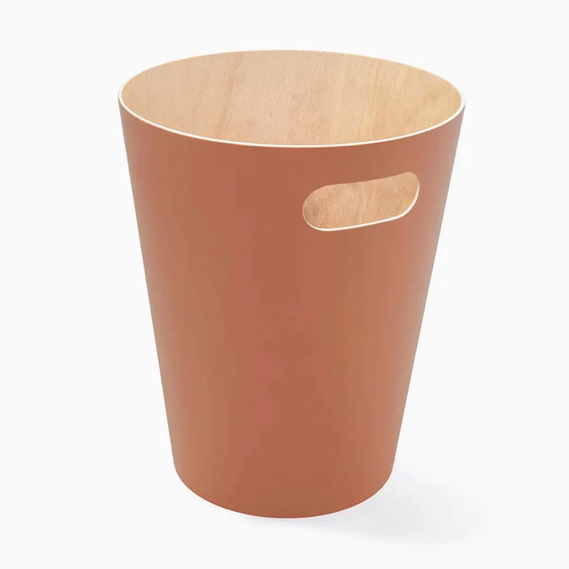 Desky Wooden Rubbish Bin - Sierra