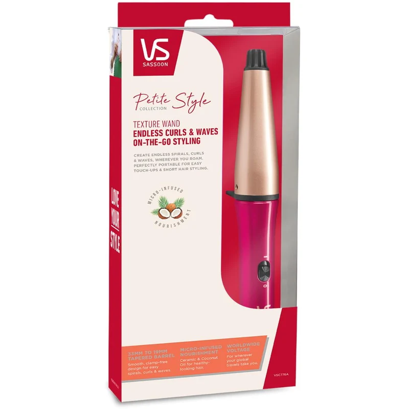 VS Sasoon Petite Style Texture Wand
