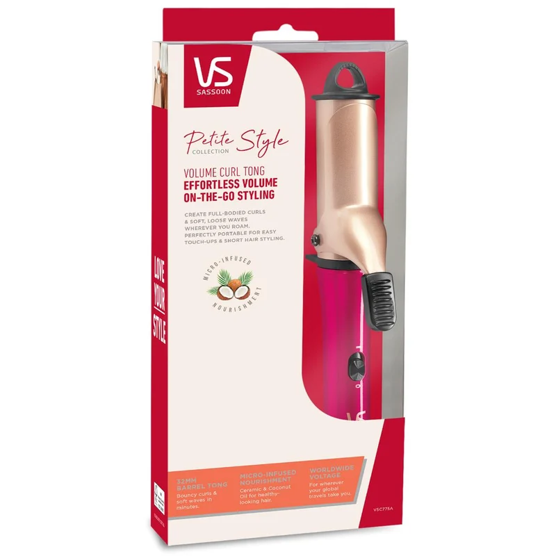 VS Sasoon Petite Style Volume Curl Tong