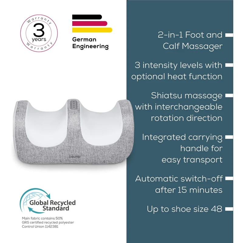 Beurer FM42 Shiatsu Foot and Calf Massager