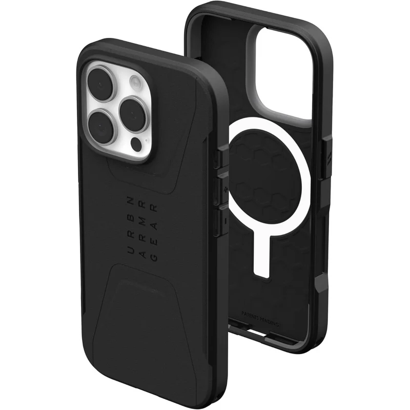 UAG Civilian Magsafe Compatible Phone Case for iPhone 16 Pro (Black)