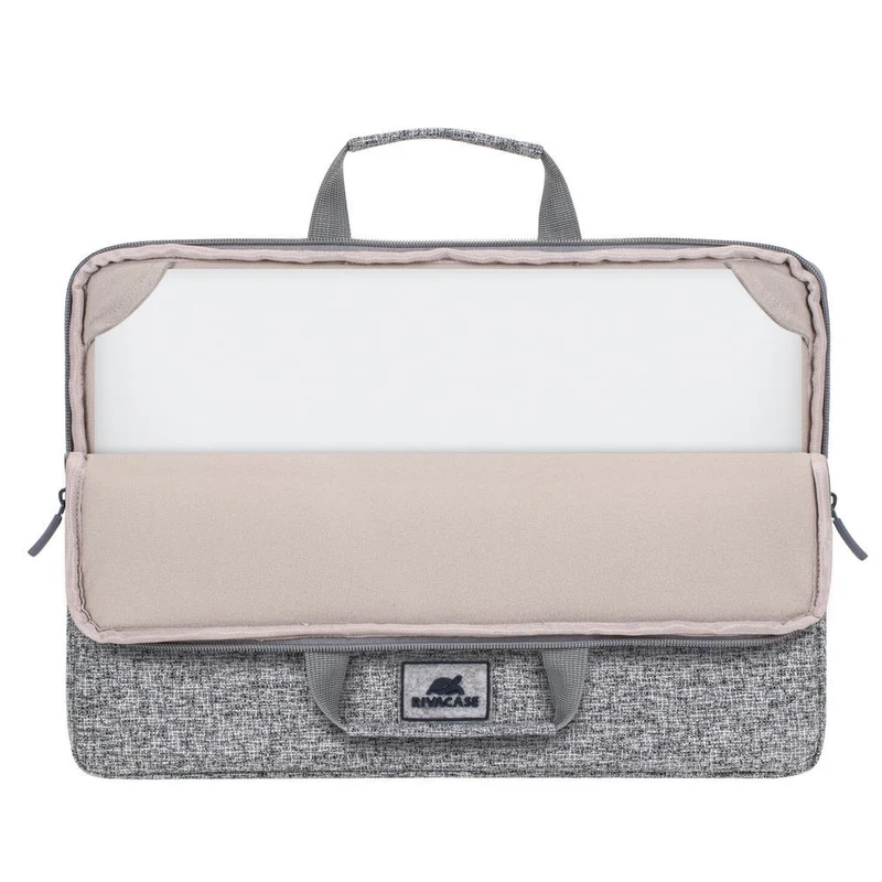 Rivacase 7915 Anvik 15.6" Laptop Sleeve (Light Grey)