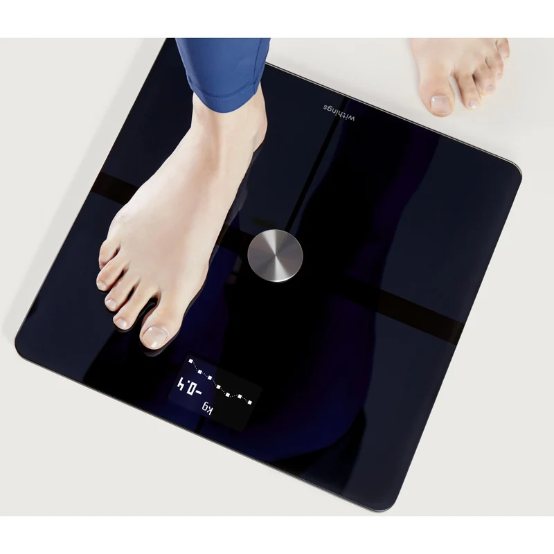Withings Body + Body Composition Wi-Fi Scale (Black)