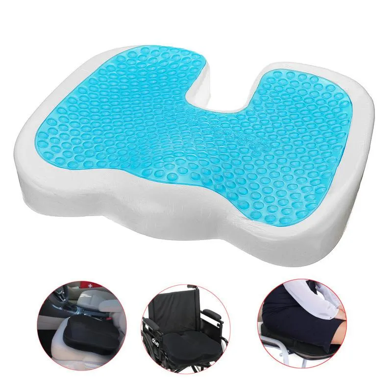 Coussin de Siège Orthopédique en Gel - Livraison Offerte