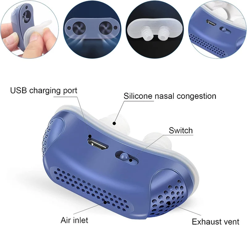Micro CPAP dispositivo - Anti-russamento