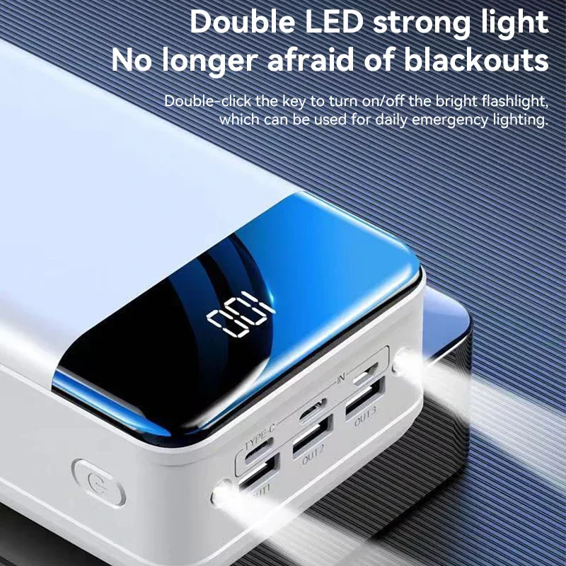 Power Bank da 30.000mAh - Ricarica Super Veloce