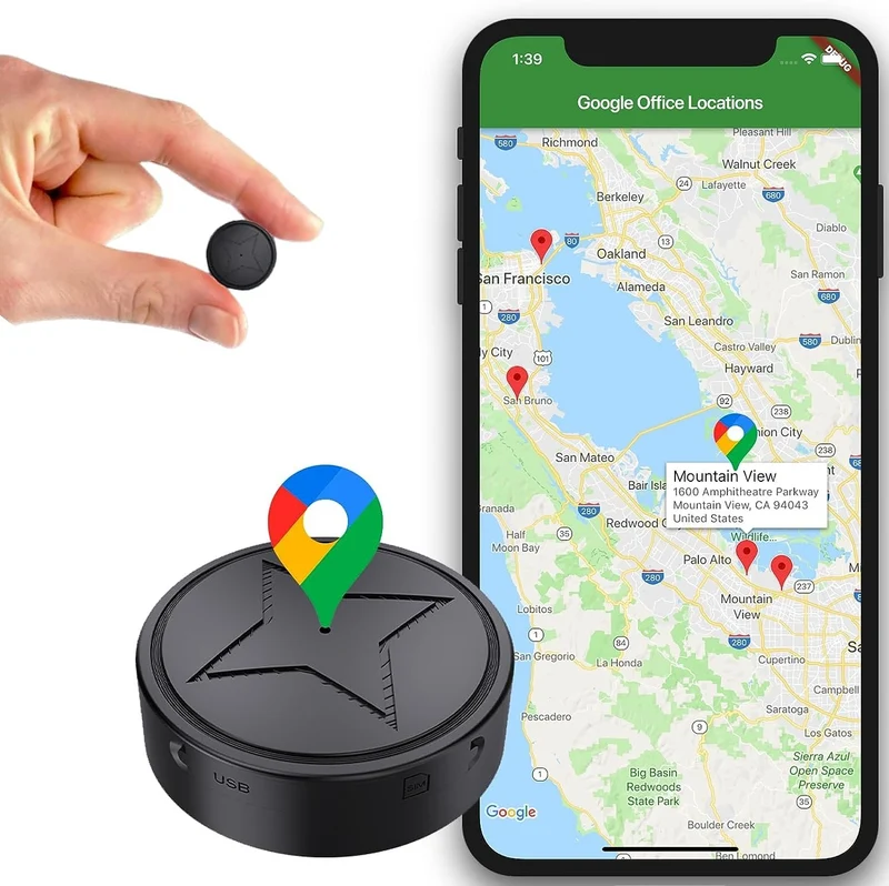 TrackFusion | Potenti Tracker GPS Magnetici - Compatto e Affidabile