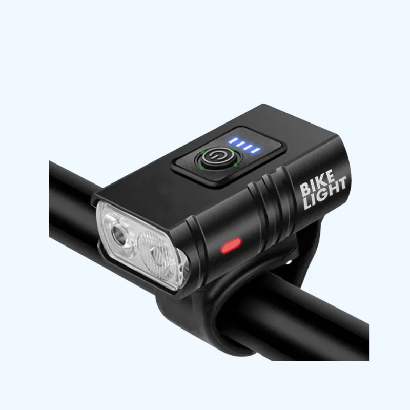 Luci per Bicicletta LED Chiare | Faro MTB Ricaricabile USB