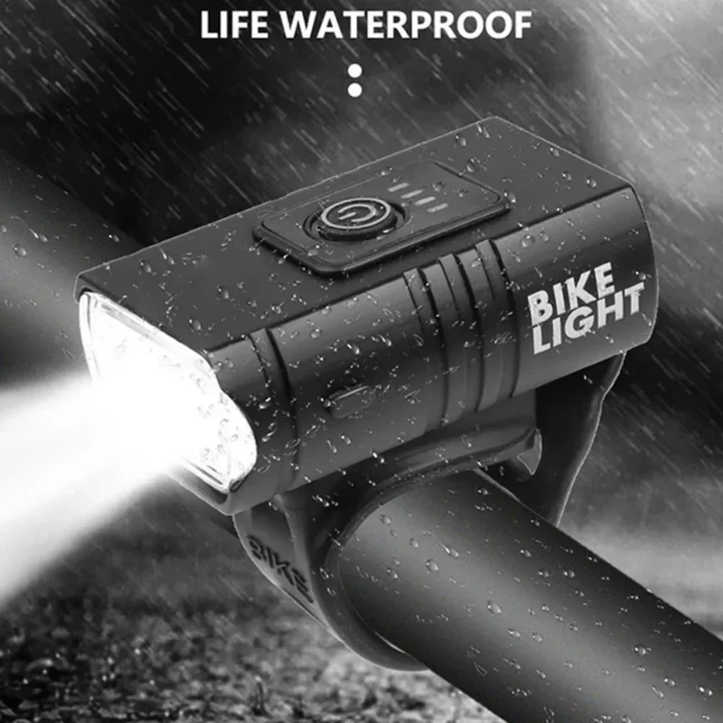 Luci per Bicicletta LED Chiare | Faro MTB Ricaricabile USB