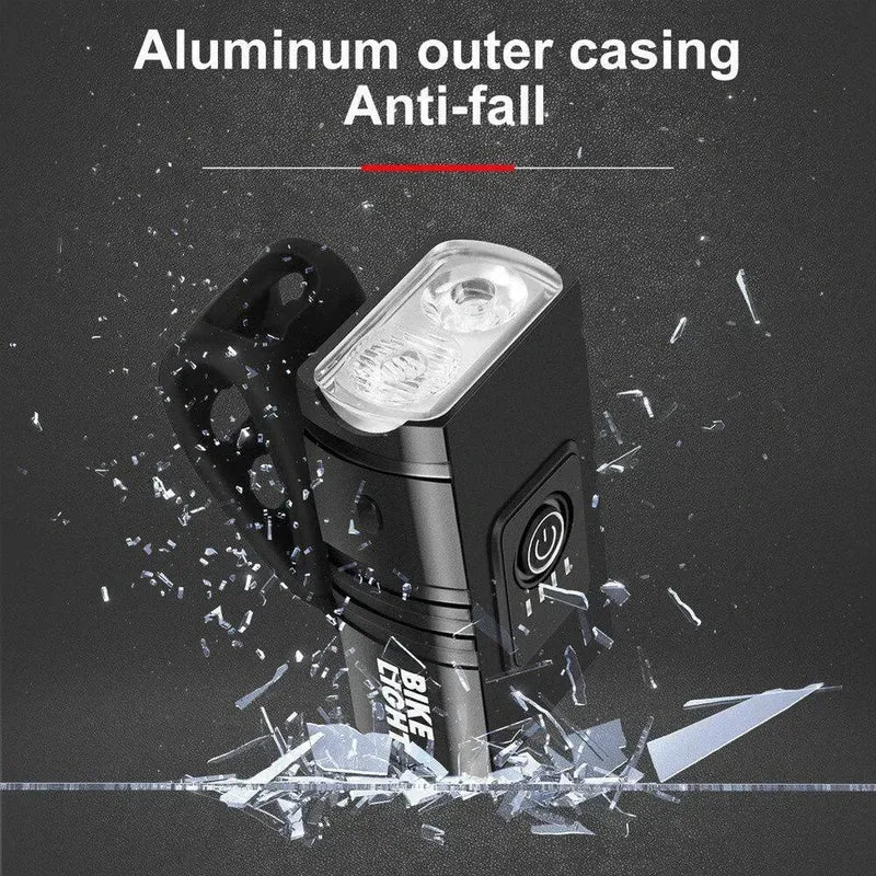 Luci per Bicicletta LED Chiare | Faro MTB Ricaricabile USB