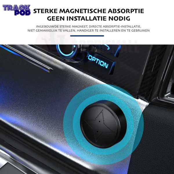 Tracker GPS Magnetico - Tracciamento in Tempo Reale - Sicuro per Veicoli
