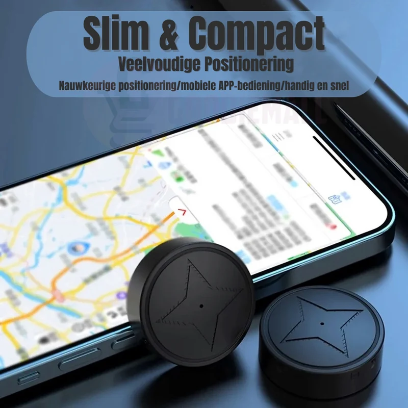 Tracker GPS Magnetico - Tracciamento in Tempo Reale - Sicuro per Veicoli