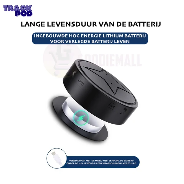 Tracker GPS Magnetico - Tracciamento in Tempo Reale - Sicuro per Veicoli