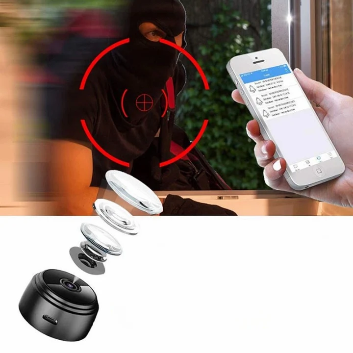 SilentWatch | Mini Telecamera di Sorveglianza Wireless Compatta
